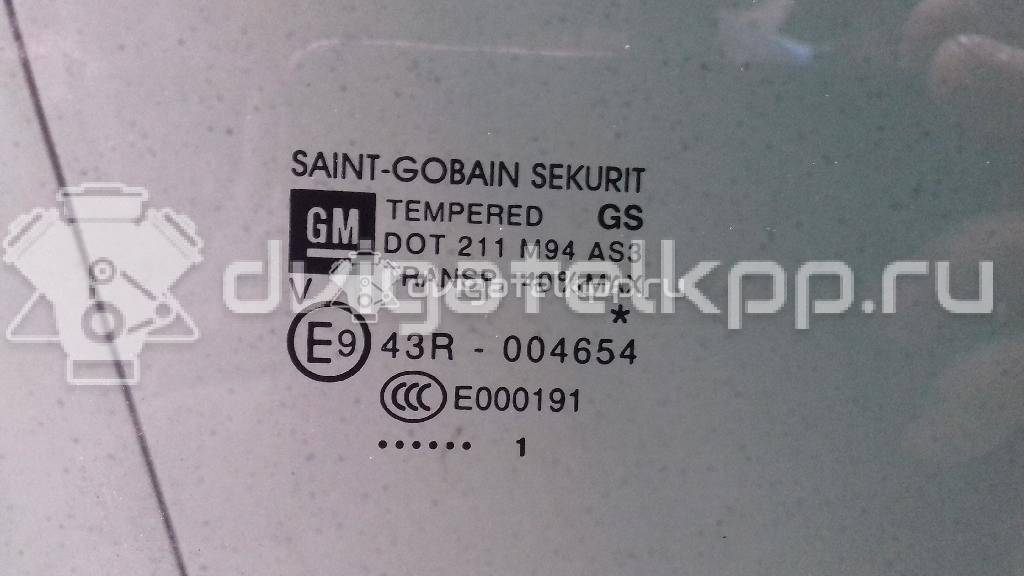 Фото Стекло двери задней правой  13270981 для Opel Meriva {forloop.counter}}