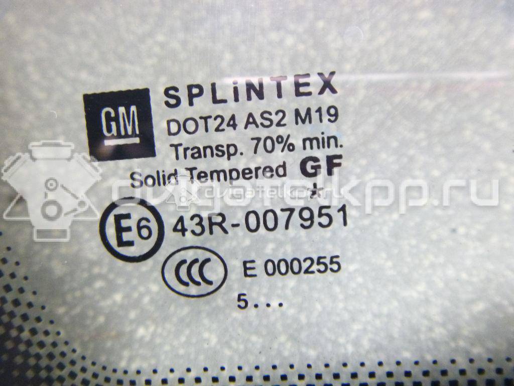Фото Стекло кузовное глухое правое  13123921 для Opel Zafira {forloop.counter}}