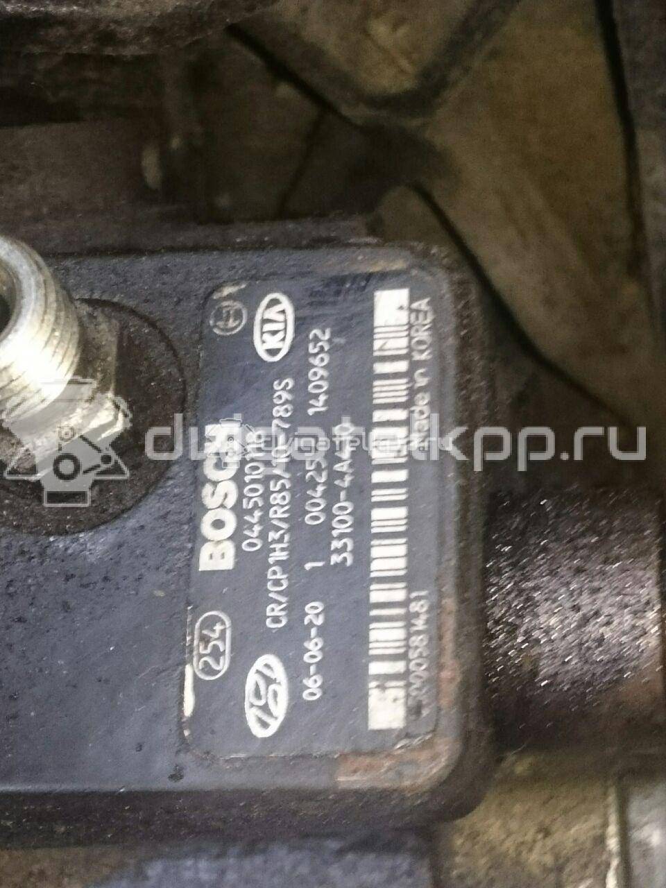 Фото Контрактный (б/у) двигатель D4CB для Kia Sorento / K2500 Sd 129-178 л.с 16V 2.5 л Дизельное топливо {forloop.counter}}