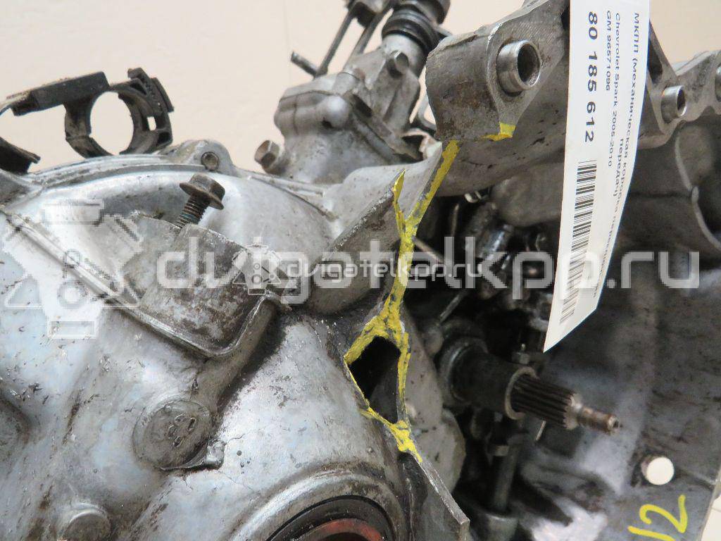 Фото Контрактная (б/у) МКПП для Daewoo / Chevrolet (Sgmw) / Chevrolet 52 л.с 6V 0.8 л F8CV бензин 96571096 {forloop.counter}}