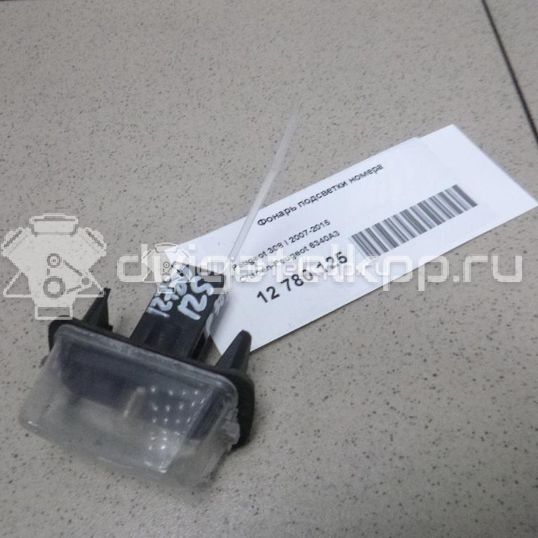 Фото Фонарь подсветки номера  6340A3 для Peugeot 406 / 407 / Traveller / 5008 / Expert