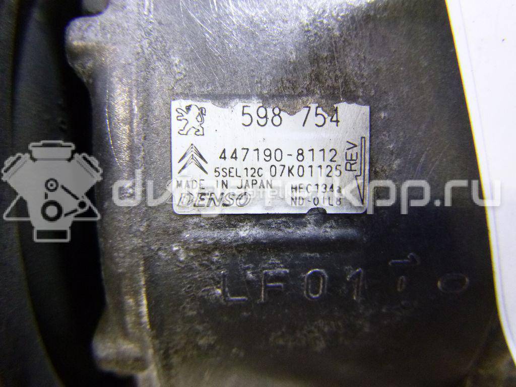 Фото Компрессор системы кондиционирования  648755 для Peugeot 407 / 3008 / 5008 / 508 / 308 {forloop.counter}}