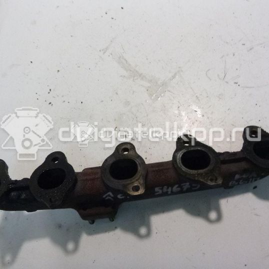 Фото Коллектор выпускной для двигателя 9HR (DV6C) для Citroen C4 / Ds4 / Berlingo / C3 / Ds5 110-114 л.с 8V 1.6 л Дизельное топливо 0341J2