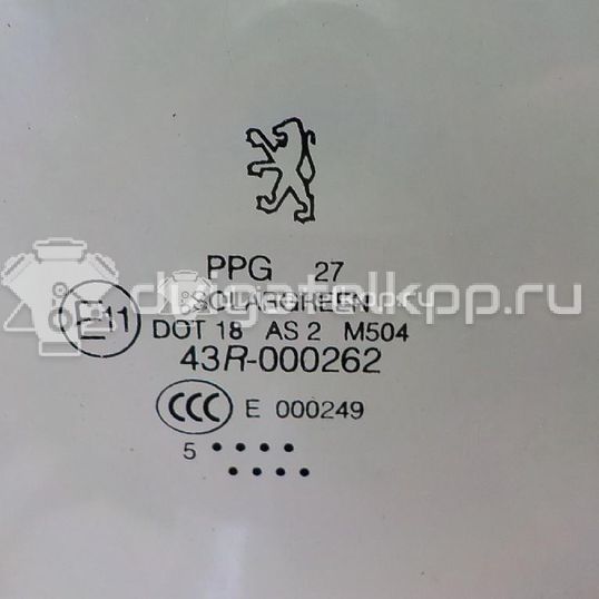 Фото Стекло двери передней правой  9202G3 для Peugeot 407