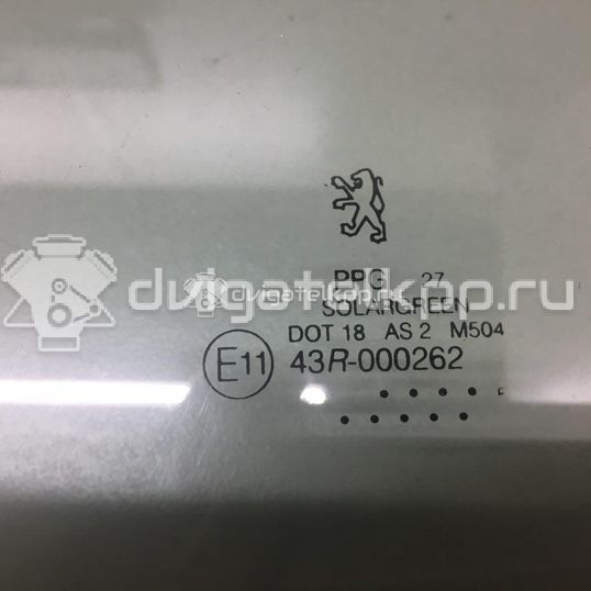 Фото Стекло двери передней левой  9201H0 для Peugeot 407