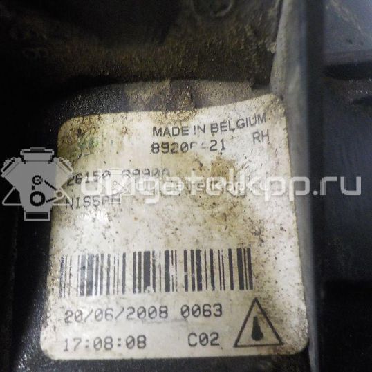 Фото Фара противотуманная левая  261508990A для renault Vel Satis