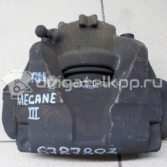 Фото Суппорт тормозной передний правый  410018218R для Renault Megane / Scénic / Grand / Captur J5 / Fluence L30