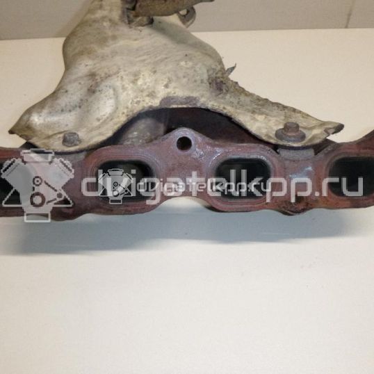Фото Коллектор выпускной для двигателя 4B12 для Mitsubishi Outlander 169-171 л.с 16V 2.4 л Бензин/спирт 1555A412