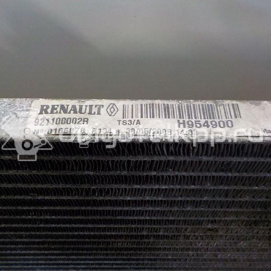 Фото Радиатор кондиционера (конденсер)  921100002R для Renault Grand / Laguna / Kangoo 1 / Latitude L70
