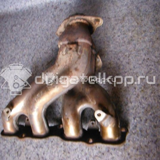 Фото Коллектор выпускной для двигателя 4B11 для Mitsubishi Lancer / Outlander / Asx Ga W 118-160 л.с 16V 2.0 л Бензин/спирт 1555A412