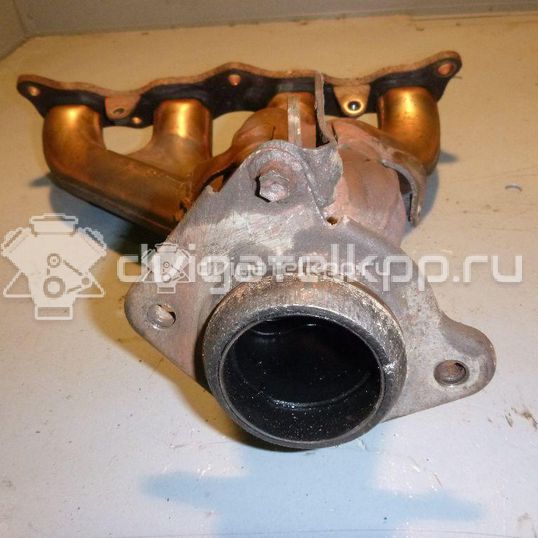 Фото Коллектор выпускной для двигателя 4B11 для Mitsubishi Lancer / Outlander / Asx Ga W 118-160 л.с 16V 2.0 л Бензин/спирт 1555A412
