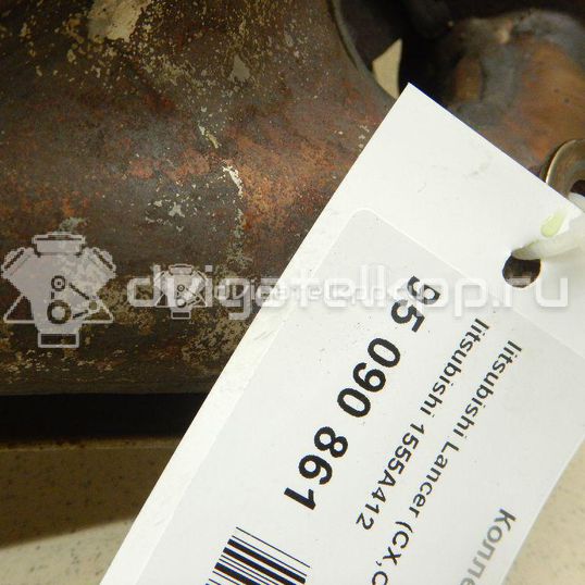 Фото Коллектор выпускной для двигателя 4B11 для Mitsubishi Lancer / Outlander / Asx Ga W 118-160 л.с 16V 2.0 л Бензин/спирт 1555A412