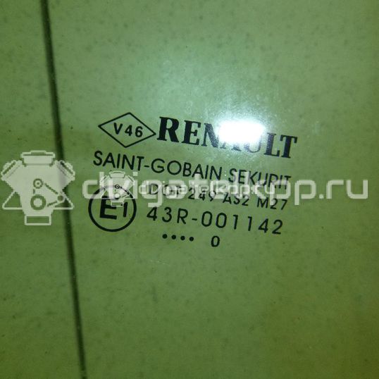 Фото Стекло двери задней правой  823000028R для Renault Megane