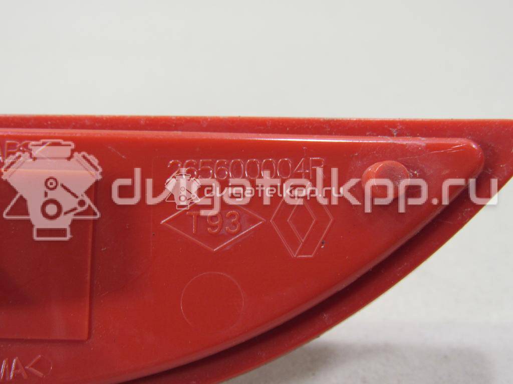 Фото Отражатель в бампер задний правый  265600004R для Renault Fluence L30 / Megane {forloop.counter}}