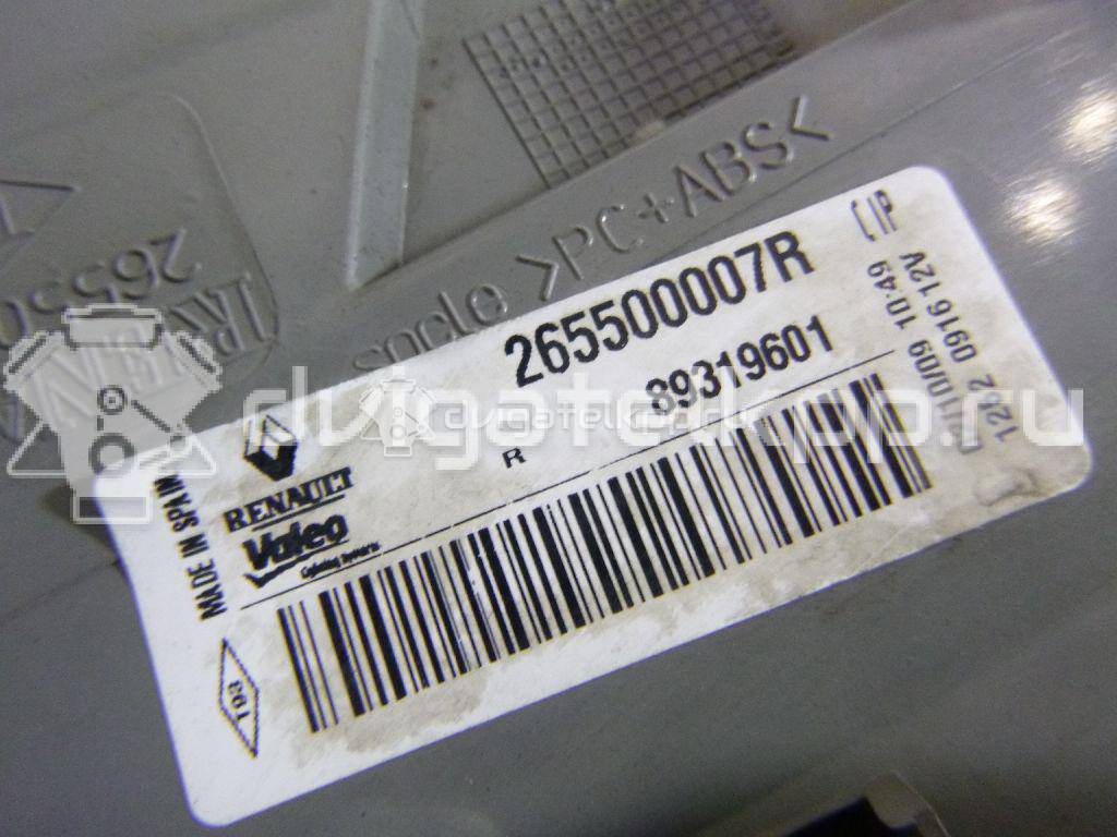 Фото Фонарь задний наружный правый  265500007R для Renault Megane {forloop.counter}}