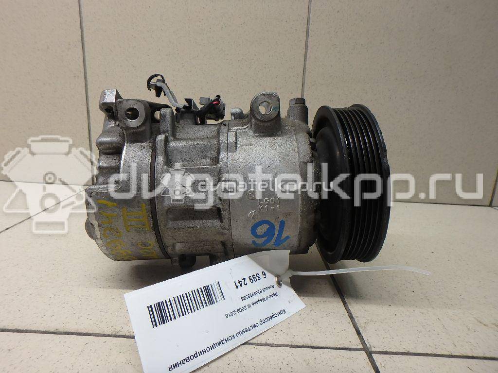 Фото Компрессор системы кондиционирования  8200939386 для Renault Grand / Laguna / Scénic / Megane {forloop.counter}}