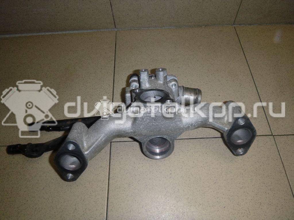 Фото Корпус термостата для двигателя G6EA для Hyundai / Kia 180-194 л.с 24V 2.7 л бензин 256203E200 {forloop.counter}}