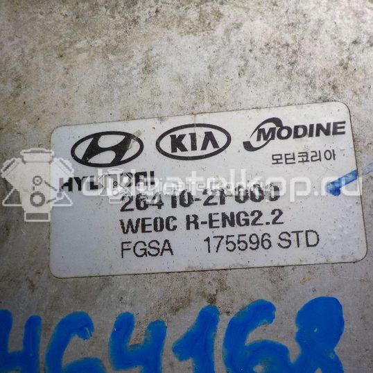 Фото Радиатор масляный для двигателя D4HA для Hyundai Santa Fé / Tucson / Ix35 Lm, El, Elh 136-185 л.с 16V 2.0 л Дизельное топливо 264102F000