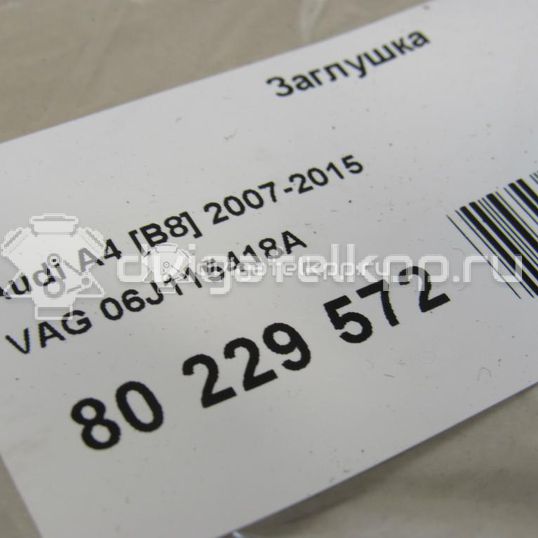 Фото Заглушка  06J115418A для seat Alhambra