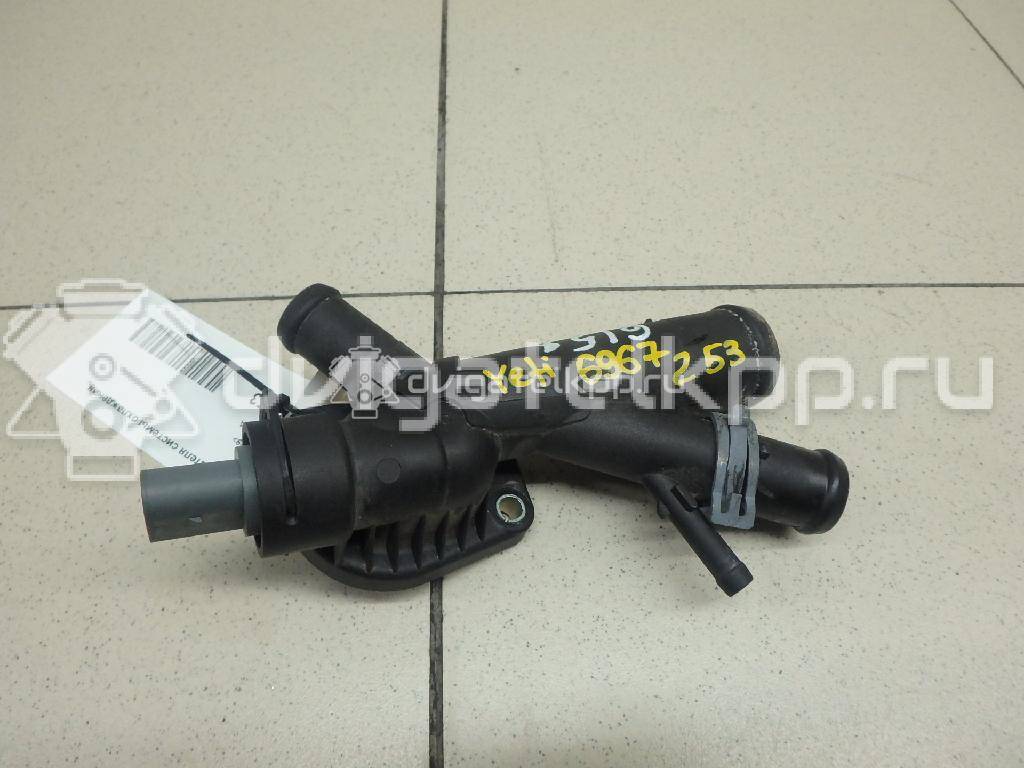 Фото Фланец двигателя системы охлаждения  03l121131aa для Seat Ibiza / Leon / Toledo / Alhambra / Altea {forloop.counter}}