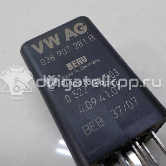 Фото Реле свечей накала  038907281B для Seat Ibiza / Leon / Toledo / Alhambra / Altea