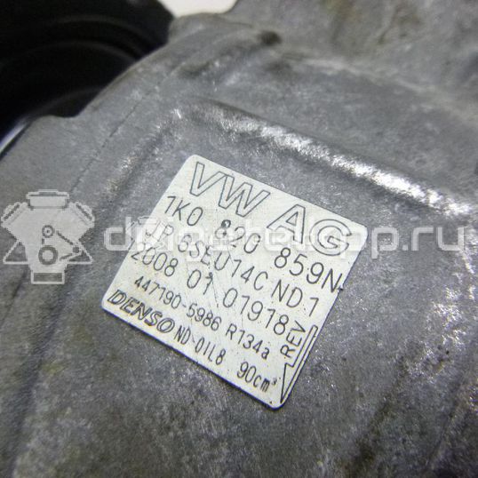 Фото Компрессор системы кондиционирования  1K0820859N для Seat Ibiza / Cordoba / Leon / Toledo / Alhambra