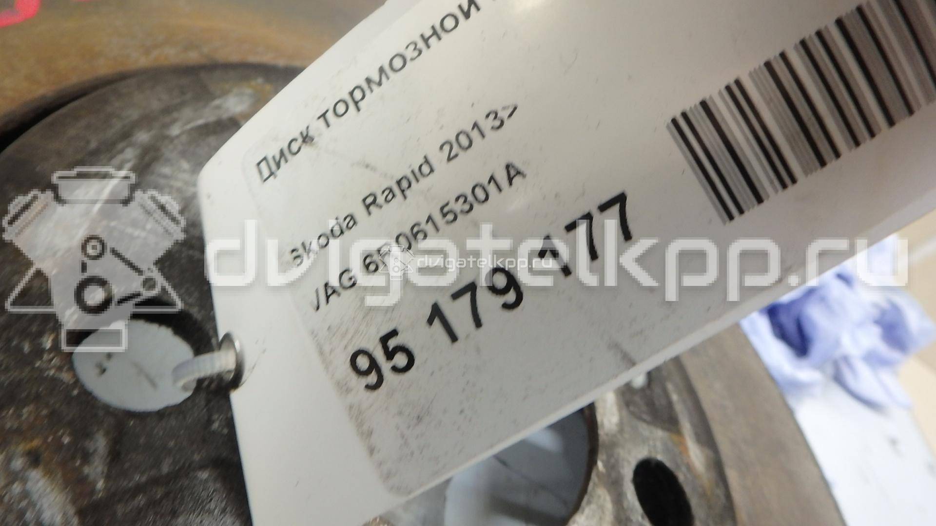 Фото Диск тормозной передний вентилируемый  6R0615301A для Seat Ibiza / Cordoba / Leon / Toledo {forloop.counter}}