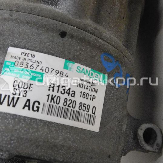 Фото Компрессор системы кондиционирования  1K0820859Q для Seat Ibiza / Cordoba / Leon / Toledo / Alhambra