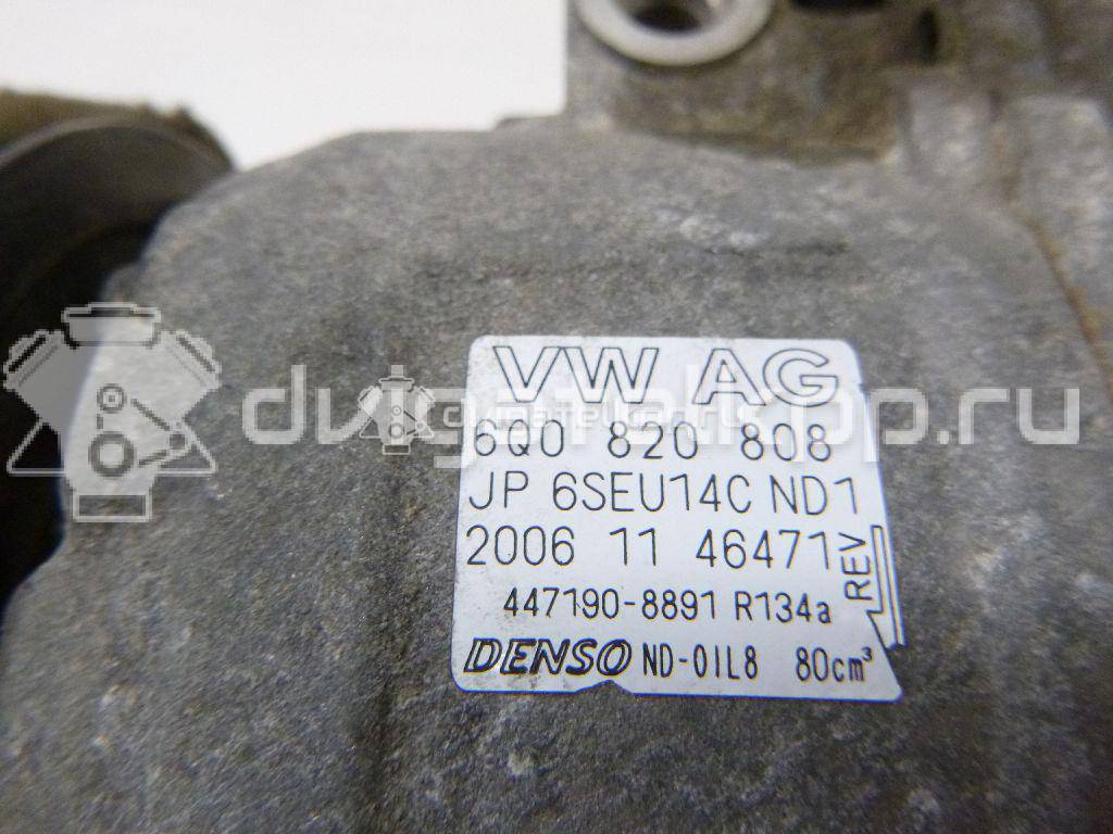 Фото Компрессор системы кондиционирования  6Q0820808 для Skoda Roomster 5J / Octaviaii 1Z3 / Yeti 5L / Fabia / Octavia {forloop.counter}}