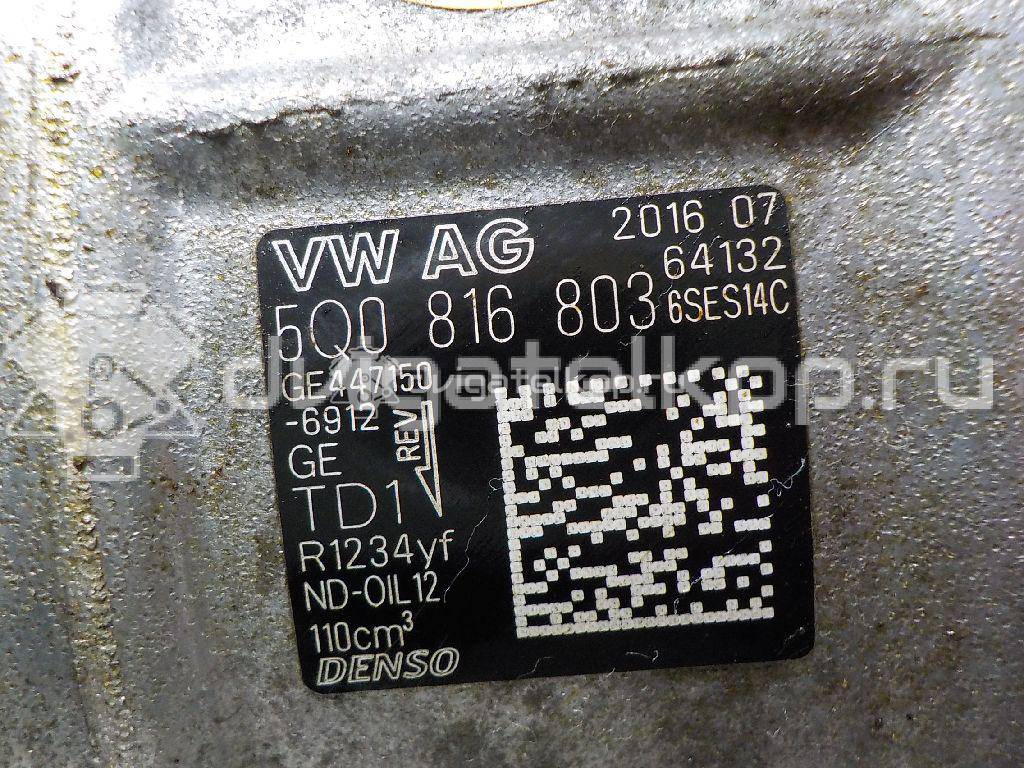 Фото Компрессор системы кондиционирования  5Q0816803 для skoda Superb {forloop.counter}}