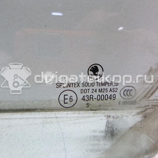 Фото Стекло двери задней левой (форточка)  1U4845215D для Skoda Octavia